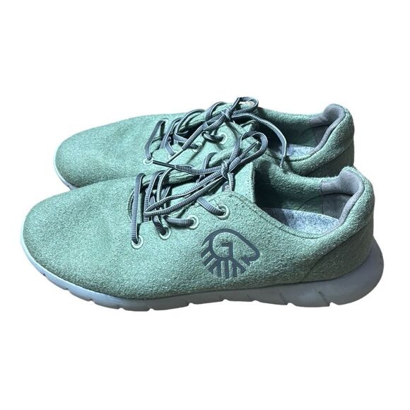 Giesswein merino wool runners green mens 46/or us 13 brat - Picture 1 of 7